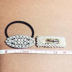 エレガントパール風ヘアアクセサリーセット