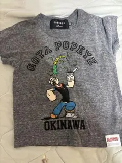 HABUBOX キッズ Tシャツ ポパイ 90cmのサムネイル