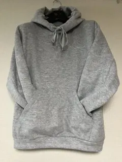 ESTNATION グレー フード付きパーカー