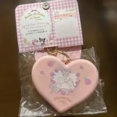 マロンクリーム ハート型リップケース　青木美沙子コラボ　しまむら
