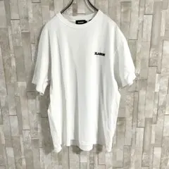 古着 XLARGE 半袖Tシャツ ロゴ刺繍 サイズL ホワイト
