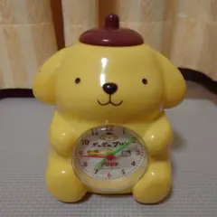 SANRIO サンリオ ポムポムプリン 目覚まし時計 置き時計 平成レトロのサムネイル