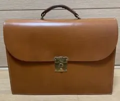 【希少】ホワイトハウスコックス　ブライドルレザー ブリーフケース 茶 Whitehouse Cox 良品 ホワイトハウスコックス ブリーフケース