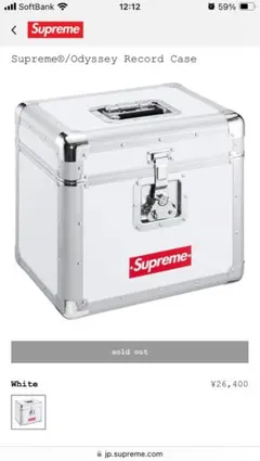 2026年最新】SUPREME レコードケース・バッグの人気アイテム - メルカリ