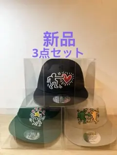 な*読様 COACH Keith Haring コラボ 限定キャップ - メルカリ