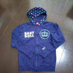 BABYDOLL　パーカー　Sサイズ　ネイビー