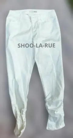 SHOO-LA-RUE ホワイト カジュアルパンツ sizeM
