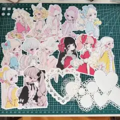 unichoco✕rio様コラボカット済コラージュシート＆ダイカットレースセット