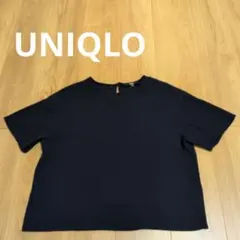 UNIQLO ネイビー クルーネック Tシャツ♥