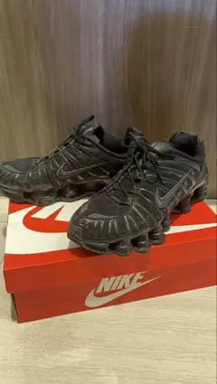 【美品】NIKE SHOX TL ブラック 27cm