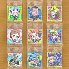 ジョジョ4部シールウエハース2 虹村億泰 吉良吉影 川尻早人 噴上裕也9枚セット
