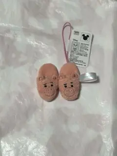 新品未使用 ハム ディズニー＆ピクサーキャラクター ふわふわスリッパマスコット②