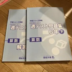 2026年最新】四谷大塚週テスト6年の人気アイテム - メルカリ