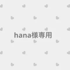 hana様専用ページです☆