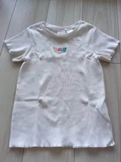 ZARA 花柄刺繍 Tシャツ 6歳用