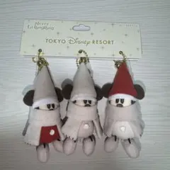 【新品台紙付き】ディズニークリスマス 2024 リルリンリン ぬいぐるみチャーム