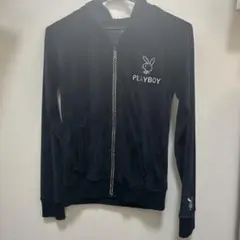 PLAYBOY ベロアパーカー M