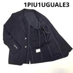 1PIU1UGUALE3 テーラードジャケット高級　リネン混　春夏近年　高伸縮のサムネイル