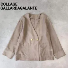 GALLARDAGALANTE シアーリネンライクダブルジャケットのサムネイル