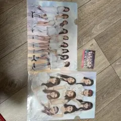 NIZIU クリアファイル 2枚とトレカセット