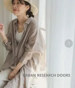 ドアーズDOORSゆったりシルエット体型カバーフェミニンコットン 