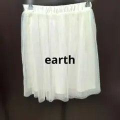 earth music&ecology フレアレース スカート F