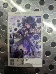 シャドウバース　リアルパークトレジャー　チェキ風カード　ギルネリーゼ