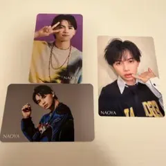 ONE N' ONLY 草川直弥　NAOYA AMAZONIA トレカ　3枚