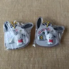 サンリオ パッケージチャームキーホルダー ポチャッコ 2個セット
