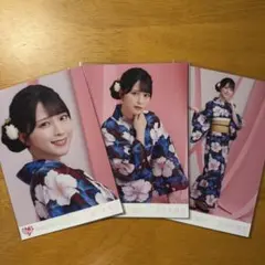 イコラブ　佐々木舞香　直筆生写真　浴衣　イコノイジョイ2023 イコラブ ＝LOVE 佐々木舞香 生写真 ラブクリエイト イコノイジョイ