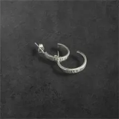 COG CROIRE シルバー　フープピアス