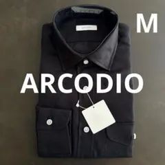 ARCODIO フレンチリネンサファリシャツ オリーブ LL 干場 - メルカリ