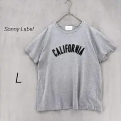 サニーレーベル アーバンリサーチ Tシャツ 刺繍ロゴ コットン L グレー ラフのサムネイル