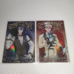 にじさんじウエハース2 バラ売り 長尾景、セラフダズルガーデン