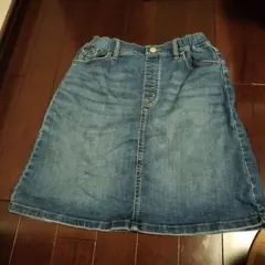 ユニクロ　デニム　スカート　150cm