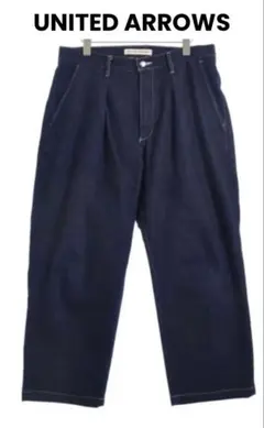 【UNITED ARROWS】 ジーンズ ジーパン Gパン デニム ネイビー
