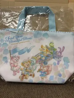 ディズニーシーダッフィーファインドユアビューティフルブルースーベニアランチケース