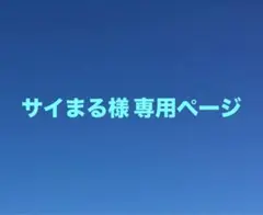 サイまる様 専用ページ