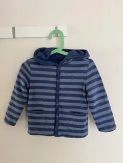 ポロ ラルフローレン ストライプフード付きアウター 80cm