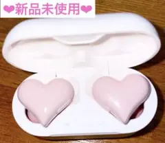 新品未使用　HeartBuds ワイヤレスイヤフォン ピンク　ハート