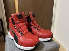 PUMA ライダー2.0 レッド&ブラック ディスク ミッドのサムネイル