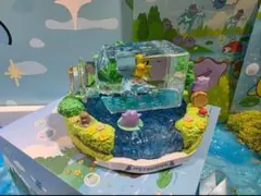 ポケモン 韓国限定 ウォーターボールフィギュア ラプラス＆ピカチュウ