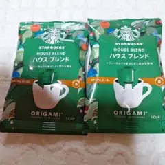 Starbucks ORIGAMI ハウスブレンド ドリップコーヒーのサムネイル