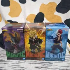 僕のヒーローアカデミアMAXIMATIC 緑谷出久 爆豪勝己 轟焦凍 3体セット