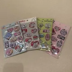 セリア ウォーターシール 4点セット ディズニー