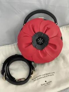 Kate Spade NewYork ポピー型ショルダーバッグ