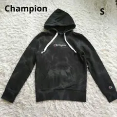 Champion チャンピオン パーカー S 黒 ブラック フード