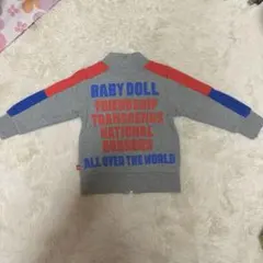 BABYDOLL 80cmジップアップパーカー アウター ジャケット 今日限定