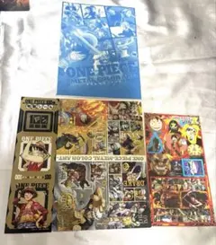 ワンピース メタルカラーアート シールまとめ売り 100巻特典 最強ジャンプ