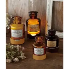 ほぼ未使用　香水瓶型ランプディフューザー